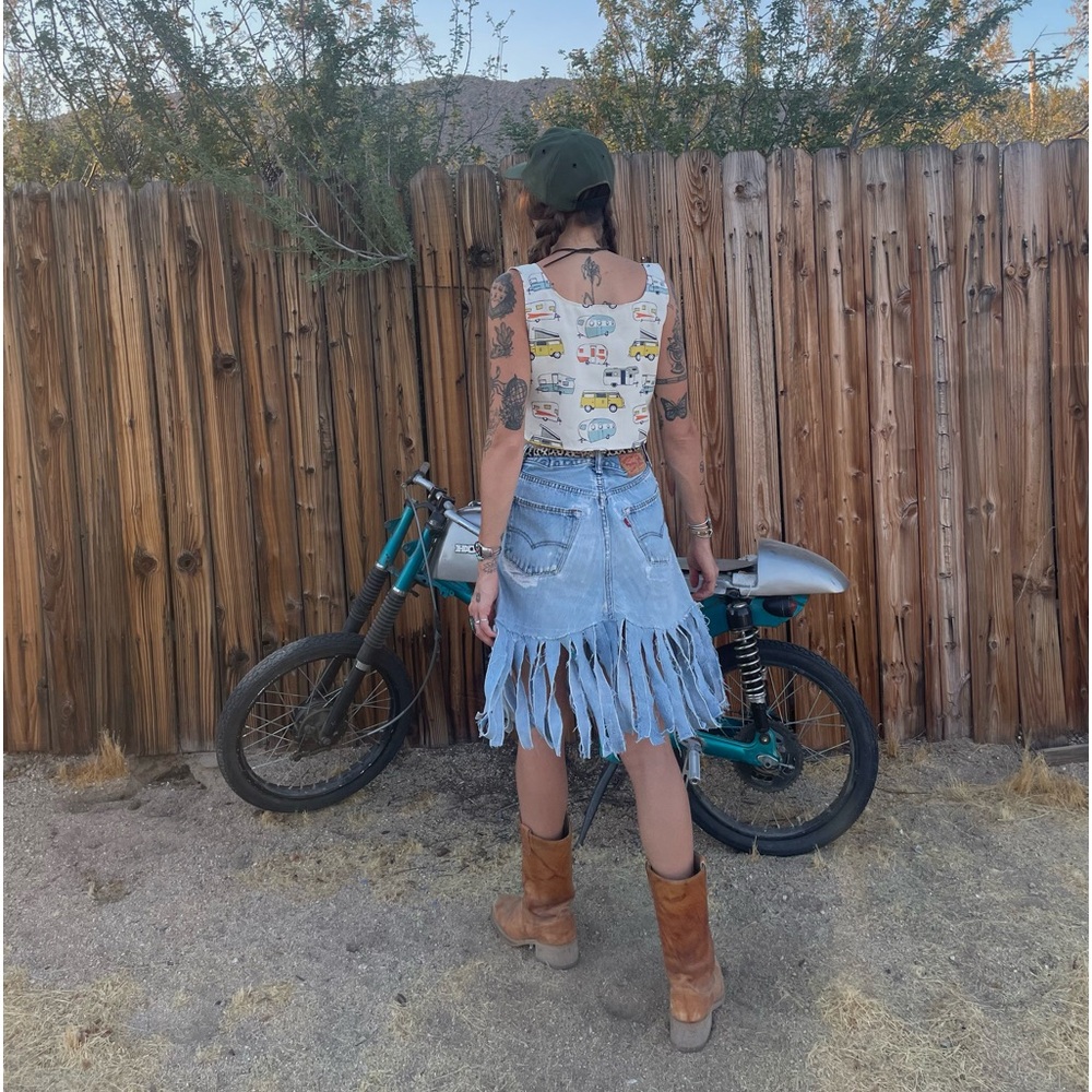 Retro Volkswagen airstream handmade tank top - Picture 5 of 12